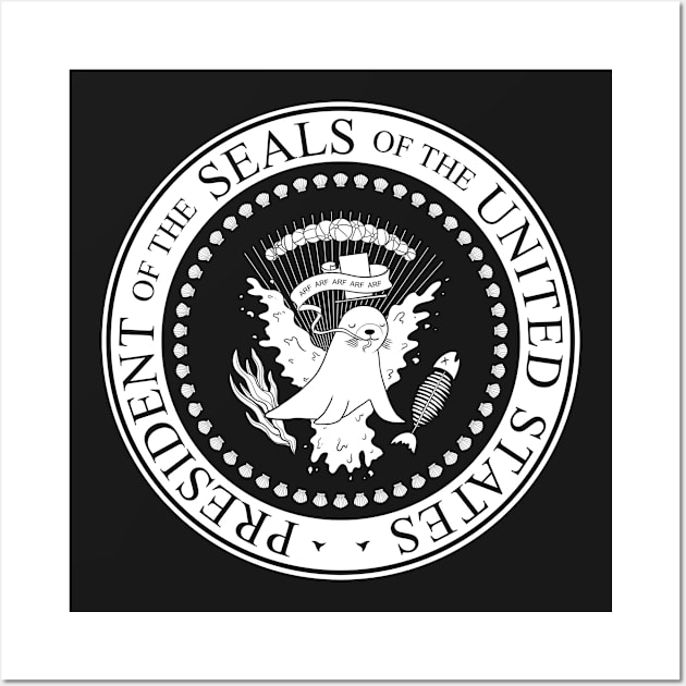 President of the Seals of the USA Wall Art by Pockets